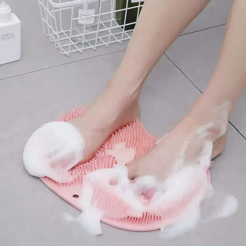 Brosse exfoliante pour pieds et dos avec ventouse antidérapante 4