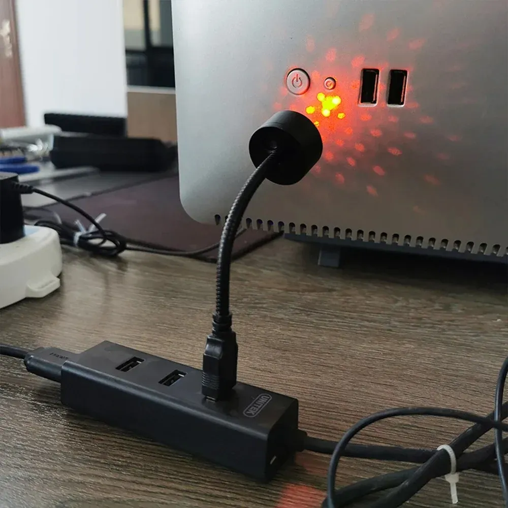 Projecteur LED étoilé galaxie USB réglable pour toit de voiture et plafond de chambre 4