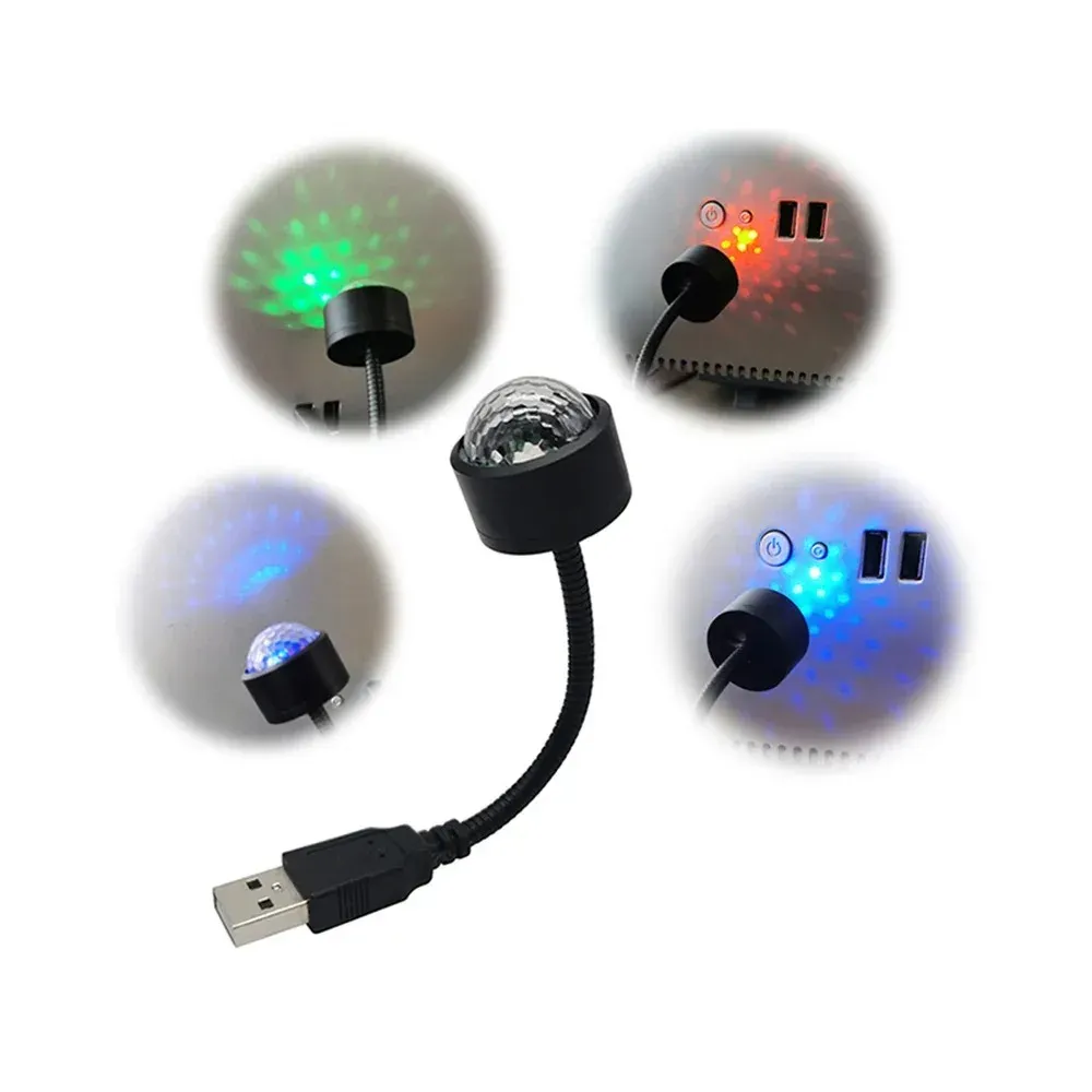 Projecteur LED étoilé galaxie USB réglable pour toit de voiture et plafond de chambre 6