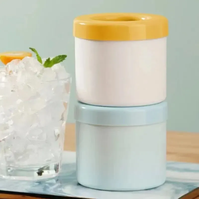 Moule à glaçons rond en silicone pour réfrigérateur, accessoire de bar créatif 5