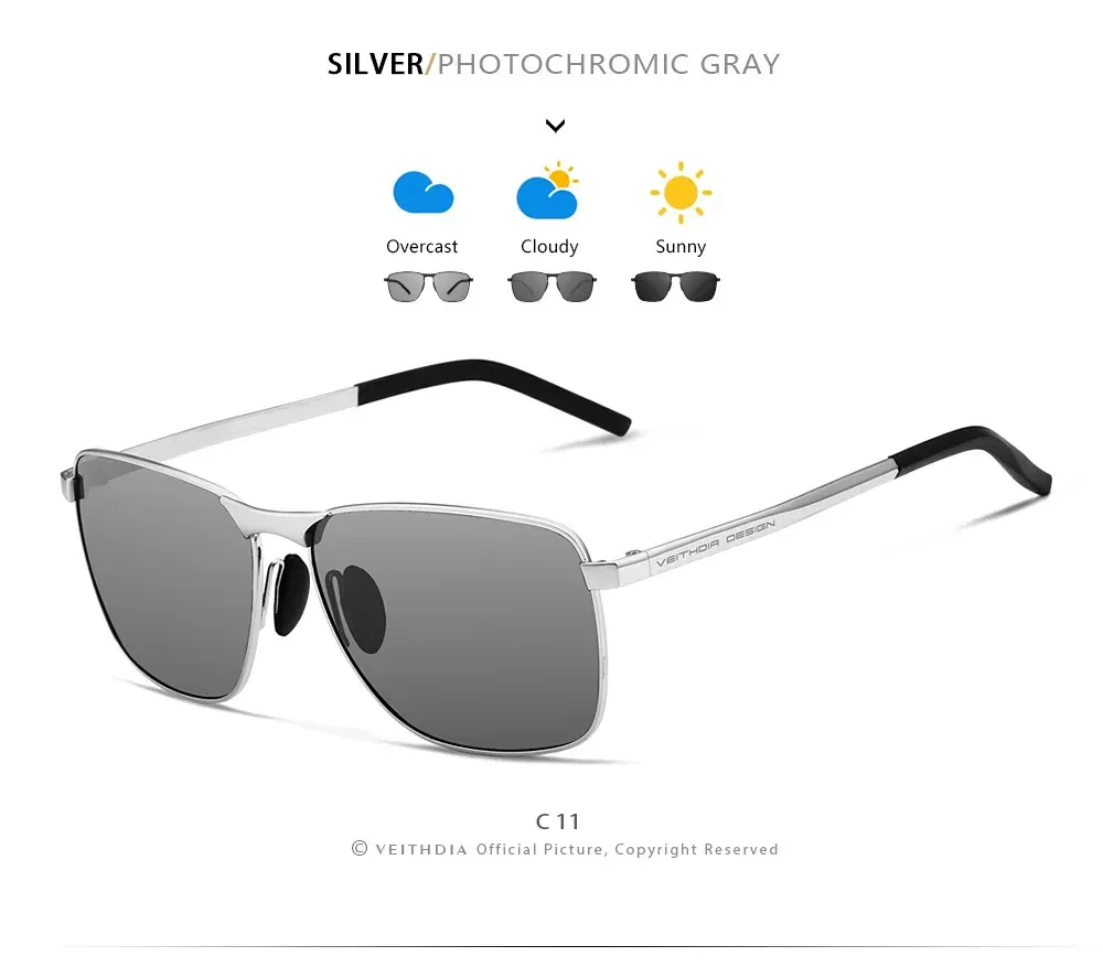 Lunettes de soleil VEITHDIA style polyvalent