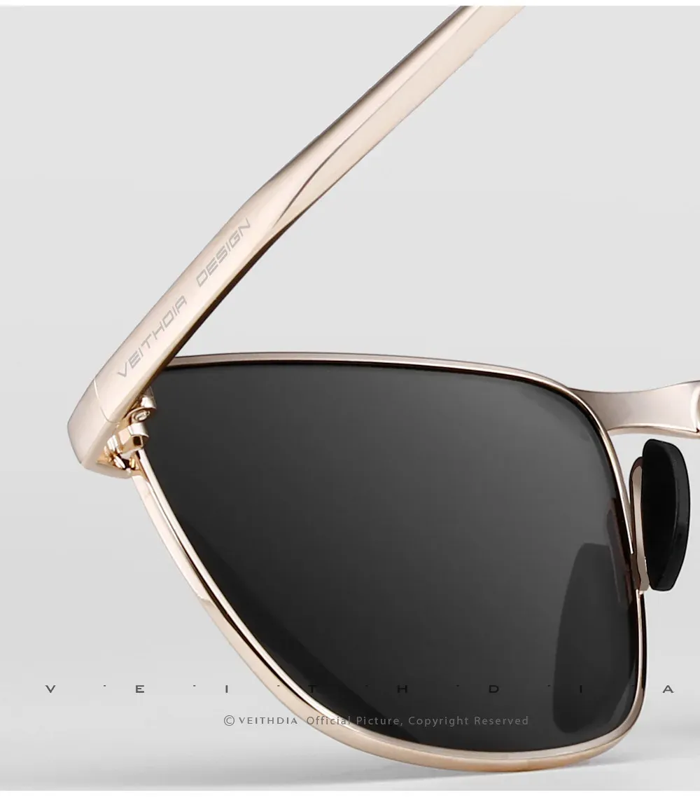 Lunettes de soleil VEITHDIA portées par une femme