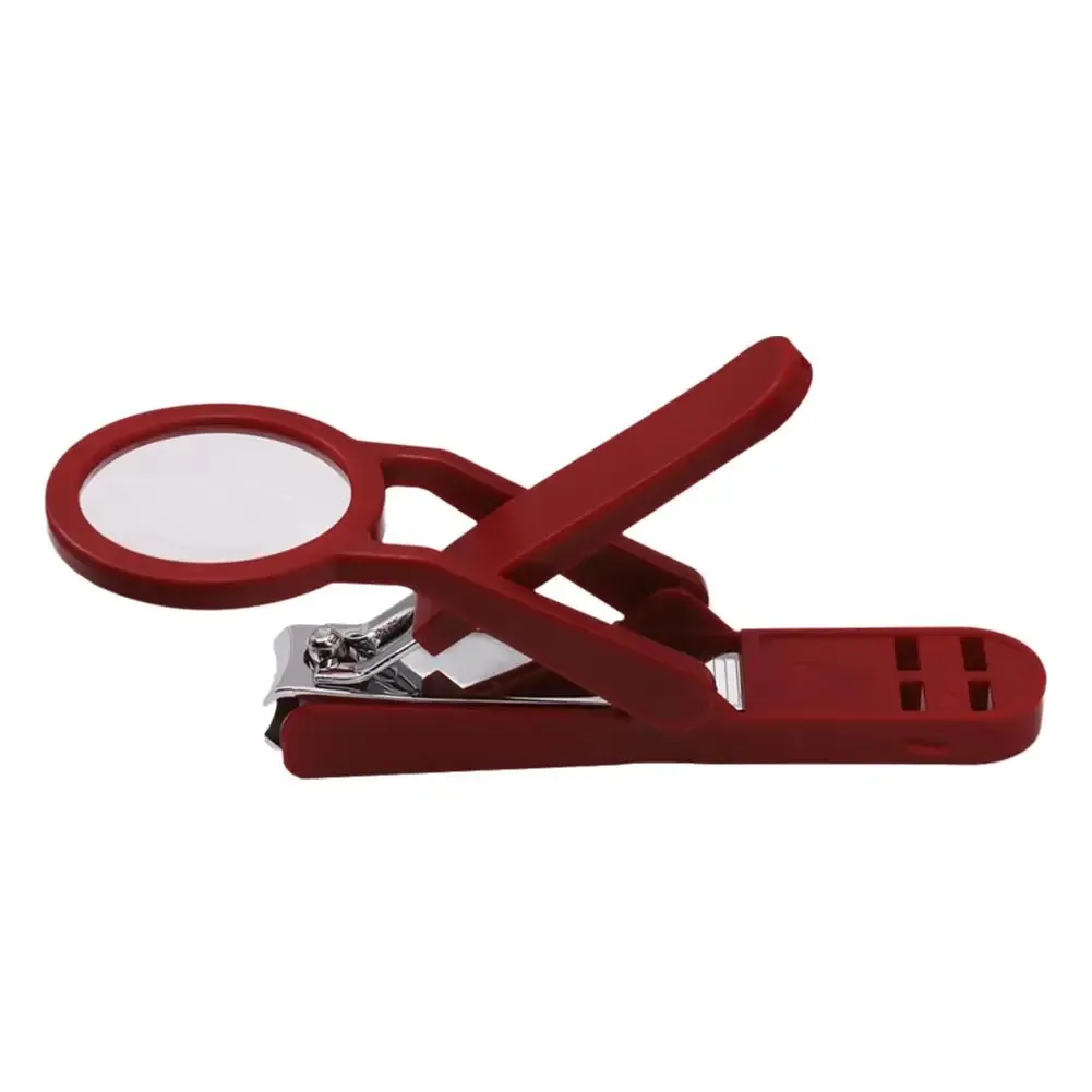 Coupe-ongles à loupe, zoom sur la loupe