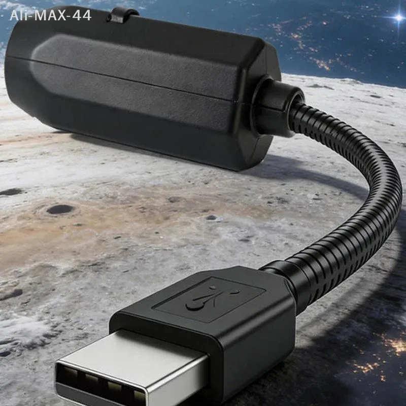 Lampe de projection USB Lune et Terre 360°, ciel étoilé, veilleuse avec télécommande pour chambre d'enfant 4