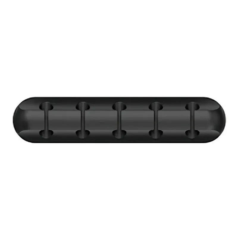 Organiseur de câbles USB en silicone, enrouleur de câbles, clips de gestion pour bureau, support de câbles pour souris, organisateur de fils d'écouteurs 8