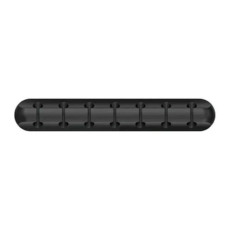 Organiseur de câbles USB en silicone, enrouleur de câbles, clips de gestion pour bureau, support de câbles pour souris, organisateur de fils d'écouteurs 7