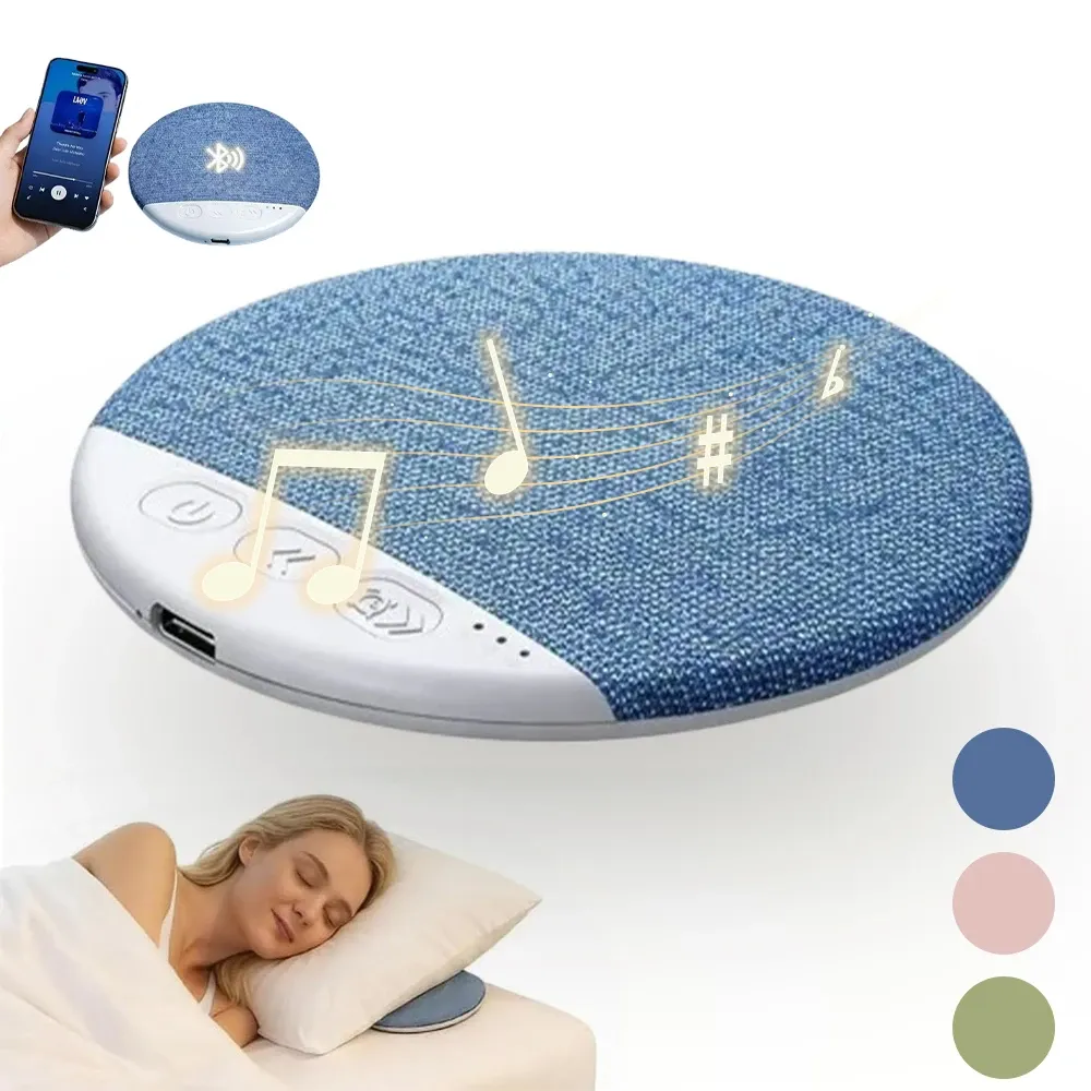 Mini haut-parleur Bluetooth portable ultra-fin avec sons de la nature et bruit blanc, arrêt programmé - Image 1