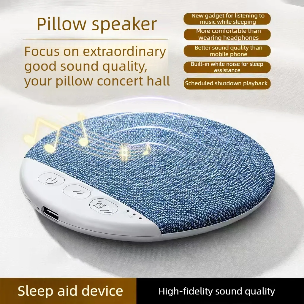 Mini haut-parleur Bluetooth portable ultra-fin avec sons de la nature et bruit blanc, arrêt programmé 6
