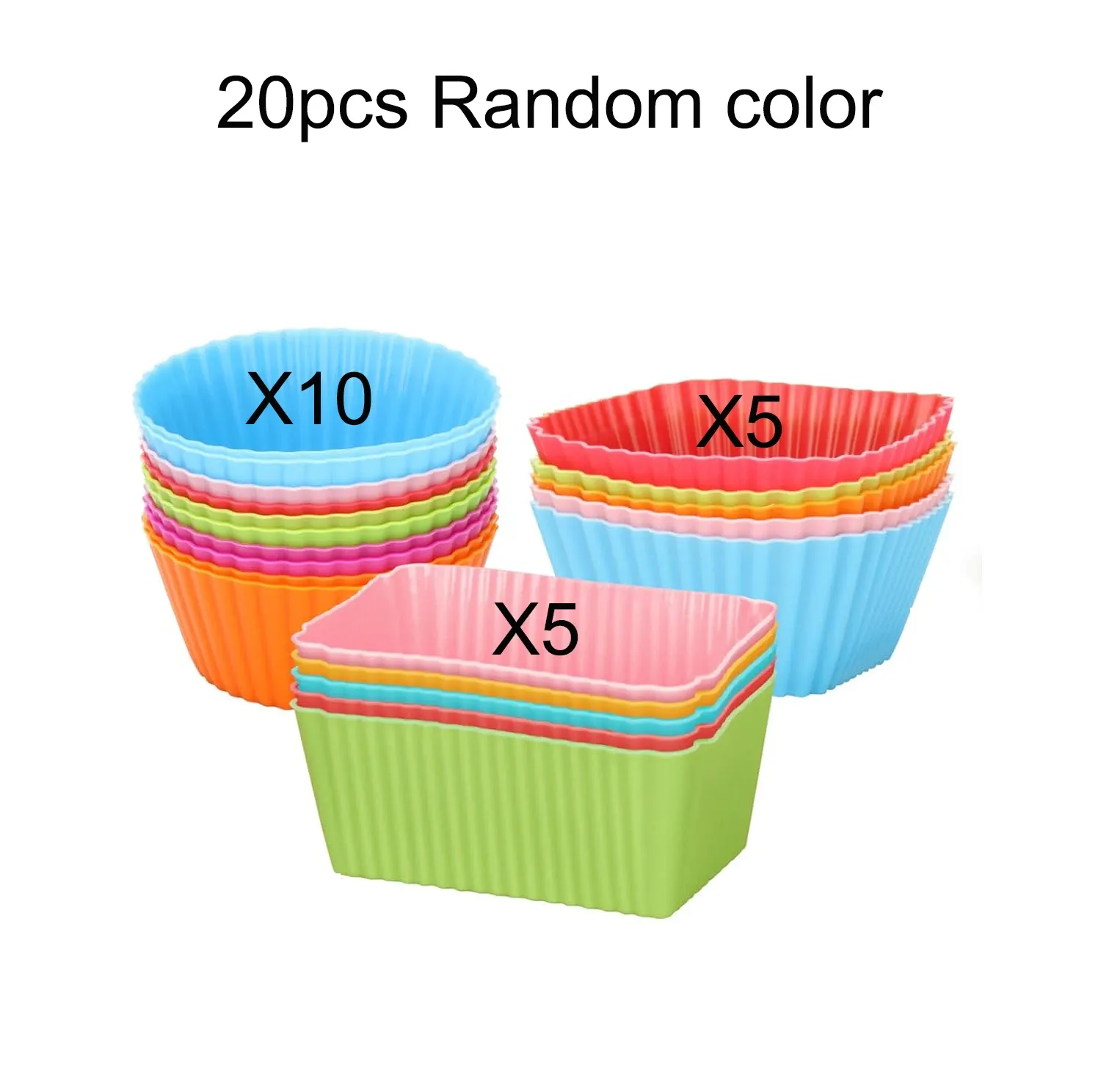Accessoires de boîte à déjeuner pour enfants : moules en silicone pour gâteaux, fourchette à fruits et couvre-dents 34