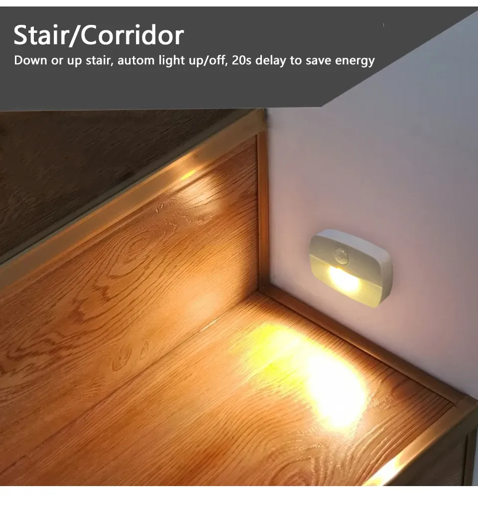 Veilleuse LED, détail du design