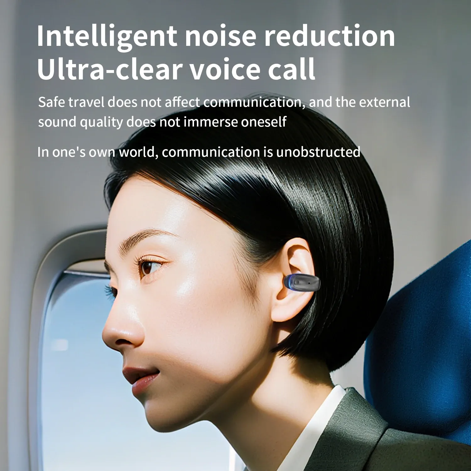 Écouteurs sans fil Bluetooth 5.3 à conduction osseuse, écouteurs sportifs à clip pour iPhone, Huawei, Realme et OPPO 5