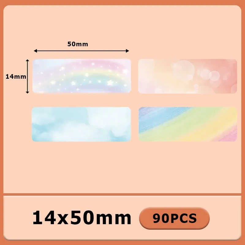 Imprimante d'étiquettes autocollantes P15, 12 x 40 mm, papier thermique, 160 étiquettes/rouleau, compatible Phomemo D30, Marklife P12, P11, Labelle 23