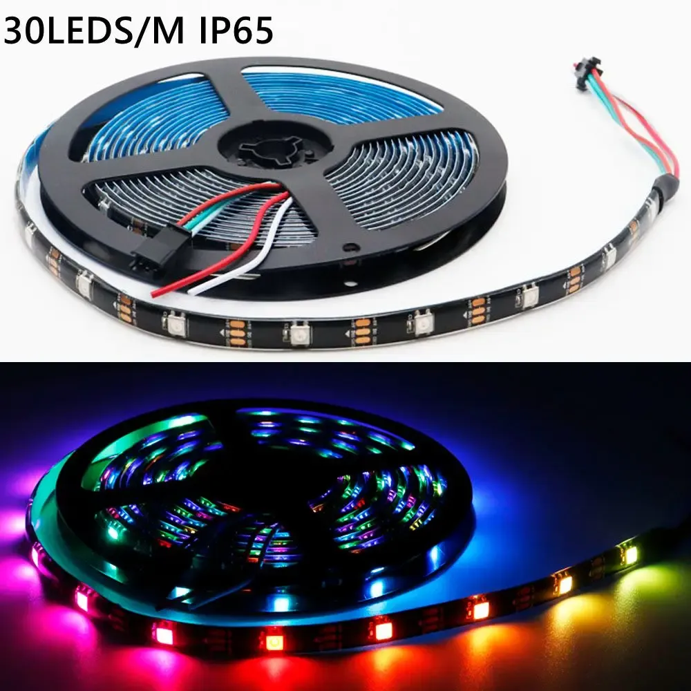 Bande LED dans un espace de vie