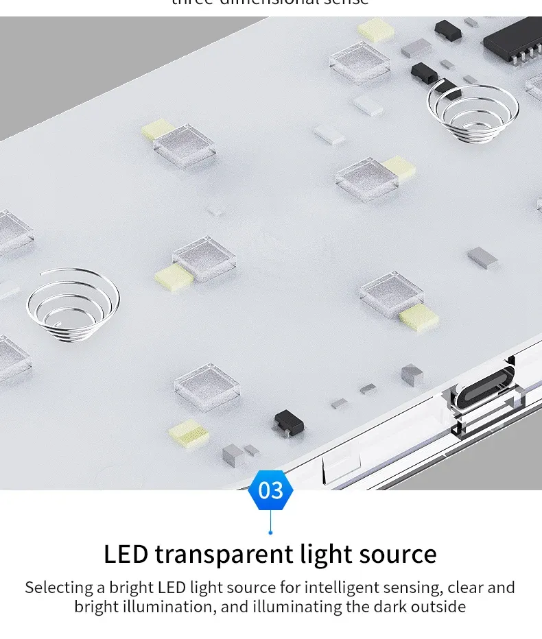 Lampe LED à détecteur de mouvement, mise en situation