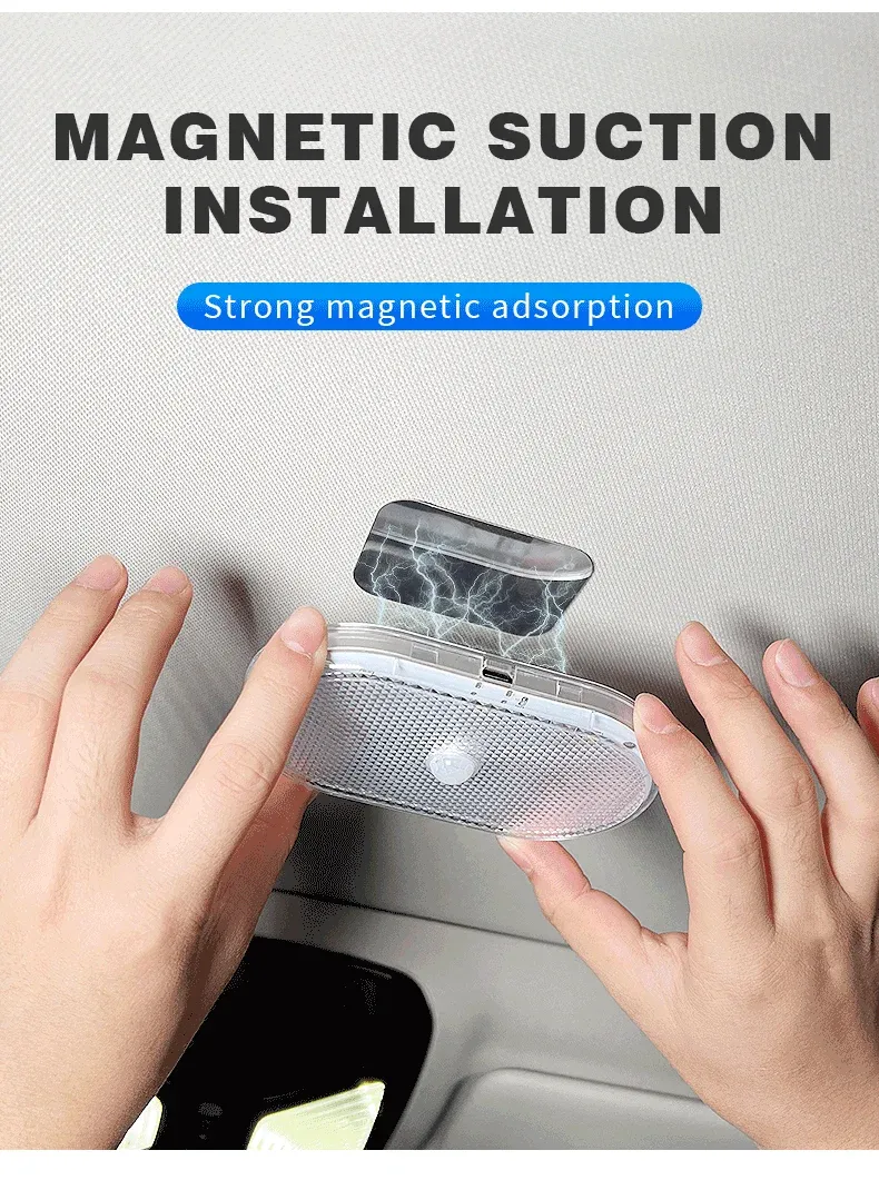 Lampe LED à détecteur de mouvement, mise en situation