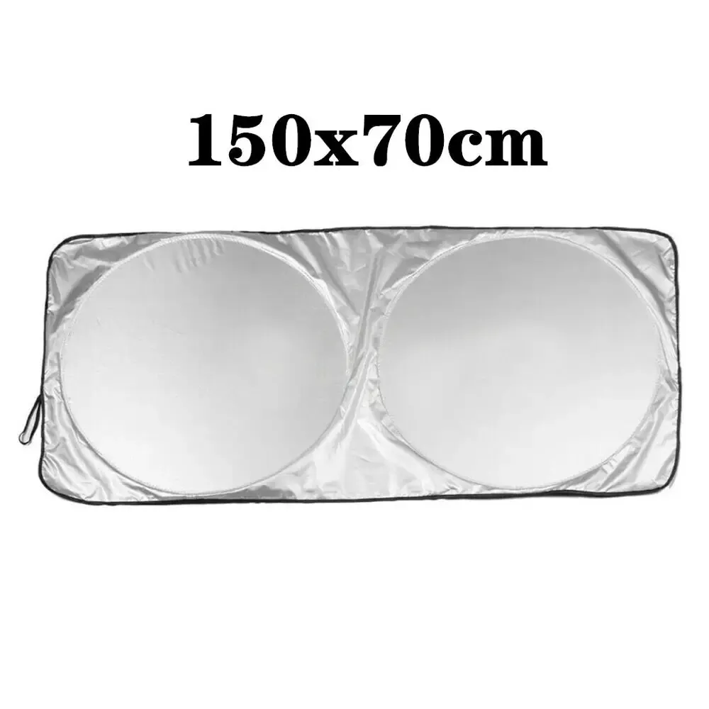 Pare-soleil de pare-brise pour voiture avec rangement, matériau durable et protection contre la chaleur 9