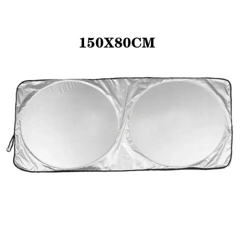 Pare-soleil de pare-brise pour voiture avec rangement, matériau durable et protection contre la chaleur 8