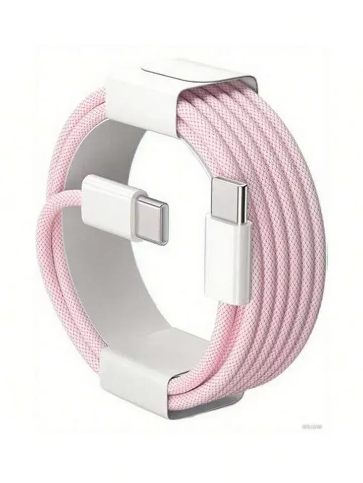 Câble de charge rapide USB-C vers USB-C pour iPhone 17/16/15, en nylon tressé, 1 m / 2 m / 3 m 11