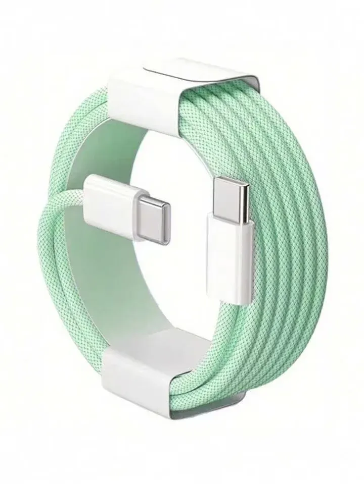 Câble de charge rapide USB-C vers USB-C pour iPhone 17/16/15, en nylon tressé, 1 m / 2 m / 3 m 9