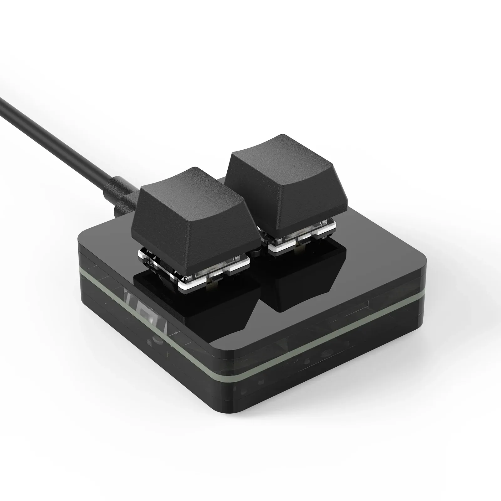 Macropad RGB programmable mini clavier à touches personnalisables, interrupteurs rouges à remplacement à chaud, pour jeu, Photoshop et multimédia, 3 touches 7