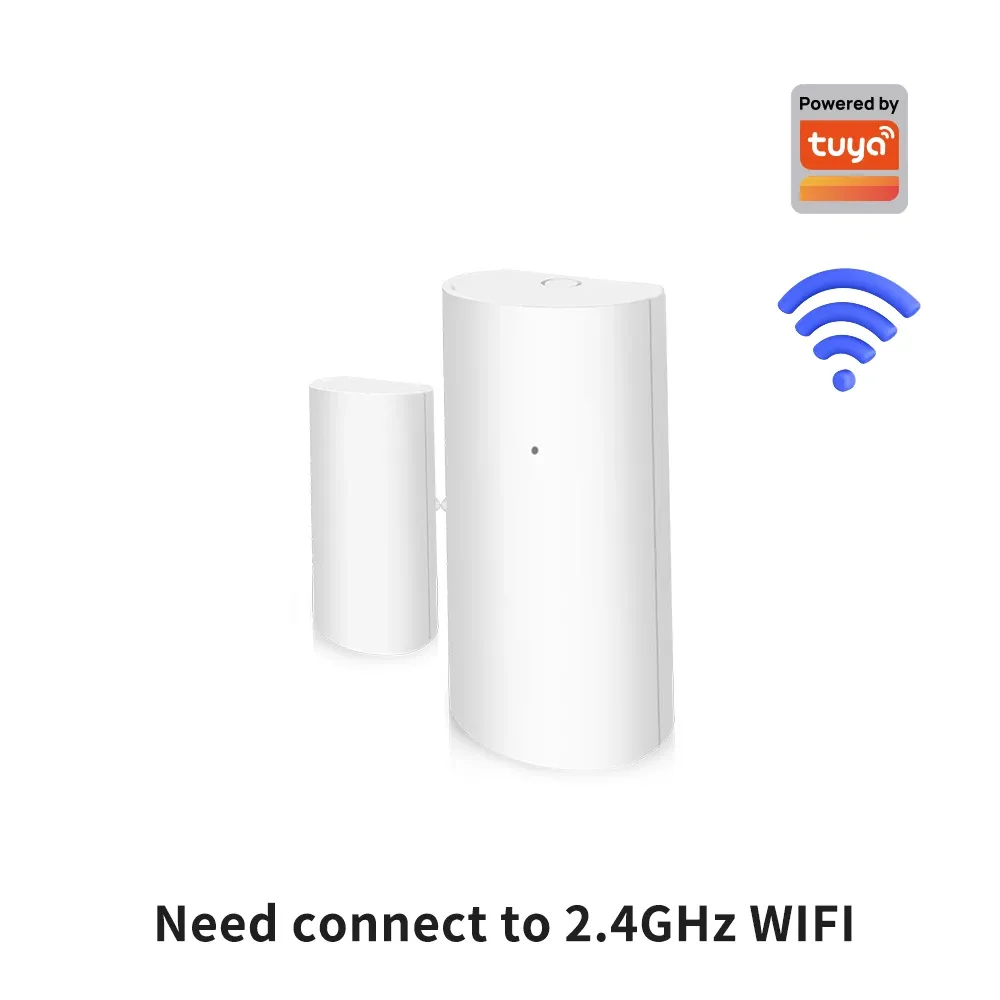 Capteur de porte et fenêtre intelligent Wi-Fi Tuya, détecteur de contact sans fil pour domotique et système de sécurité 7