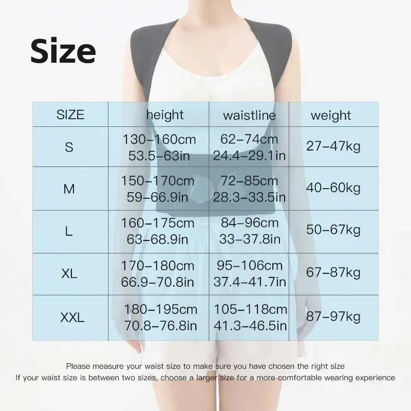 Ceinture Correctrice de Posture Ajustable pour Hommes et Femmes 6