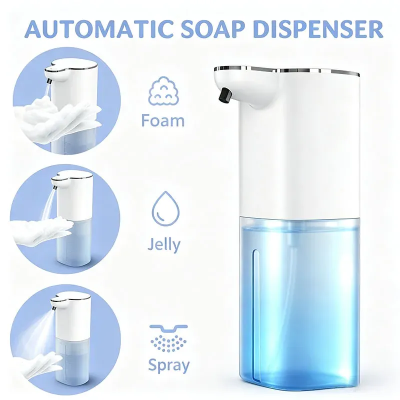 Distributeur de savon automatique à induction, distributeur de savon moussant, distributeur de savon intelligent, distributeur de spray d'alcool, lavage