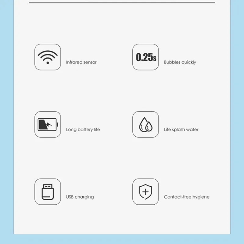 Distributeur de savon automatique, usage quotidien