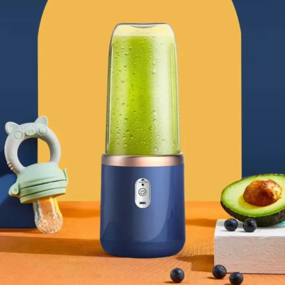 Blender portable USB 400 ml, mixeur électrique de voyage pour smoothies et milkshakes