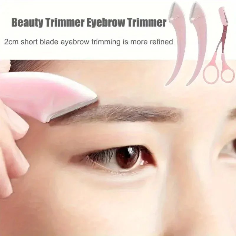 Gros plan sur l'ensemble de tondeuse à sourcils