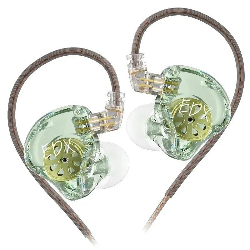 KZ EDX Lite Écouteurs intra-auriculaires HiFi à basses renforcées, écouteurs stéréo pour la musique, intra-auriculaires de scène pour concerts, casque de jeu et de sport 3