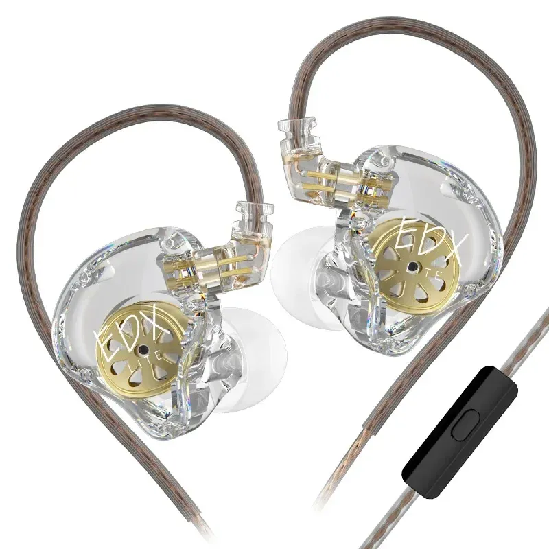 KZ EDX Lite Écouteurs intra-auriculaires HiFi à basses renforcées, écouteurs stéréo pour la musique, intra-auriculaires de scène pour concerts, casque de jeu et de sport 9
