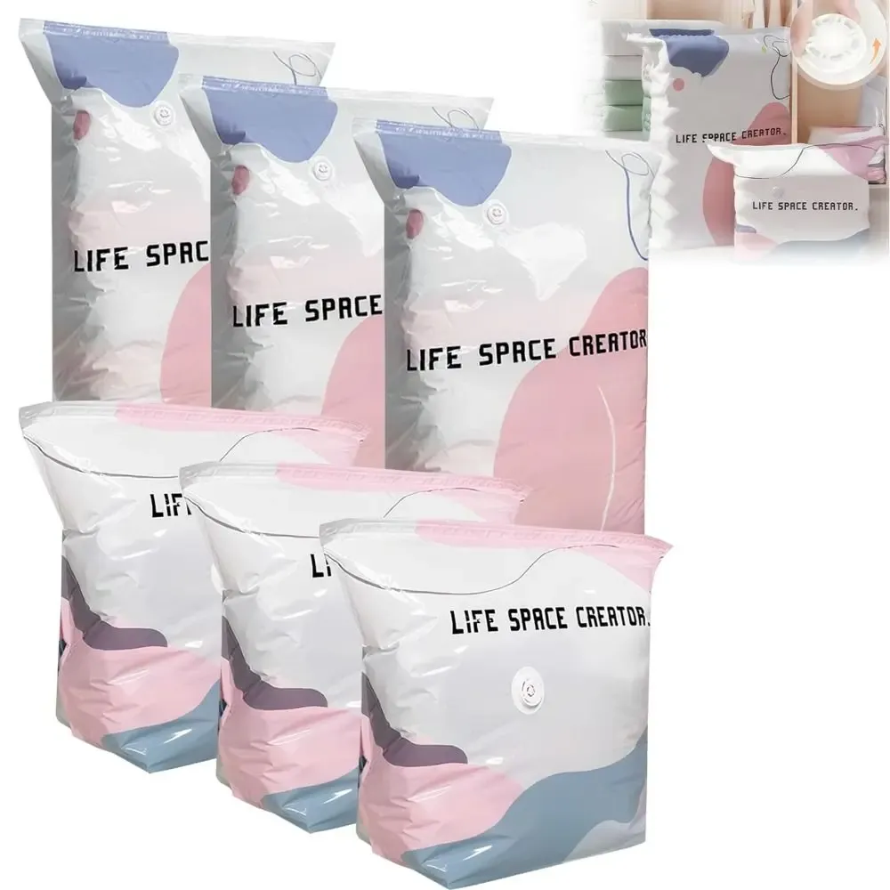 Sacs de compression sous vide Press & Seal réutilisables 3