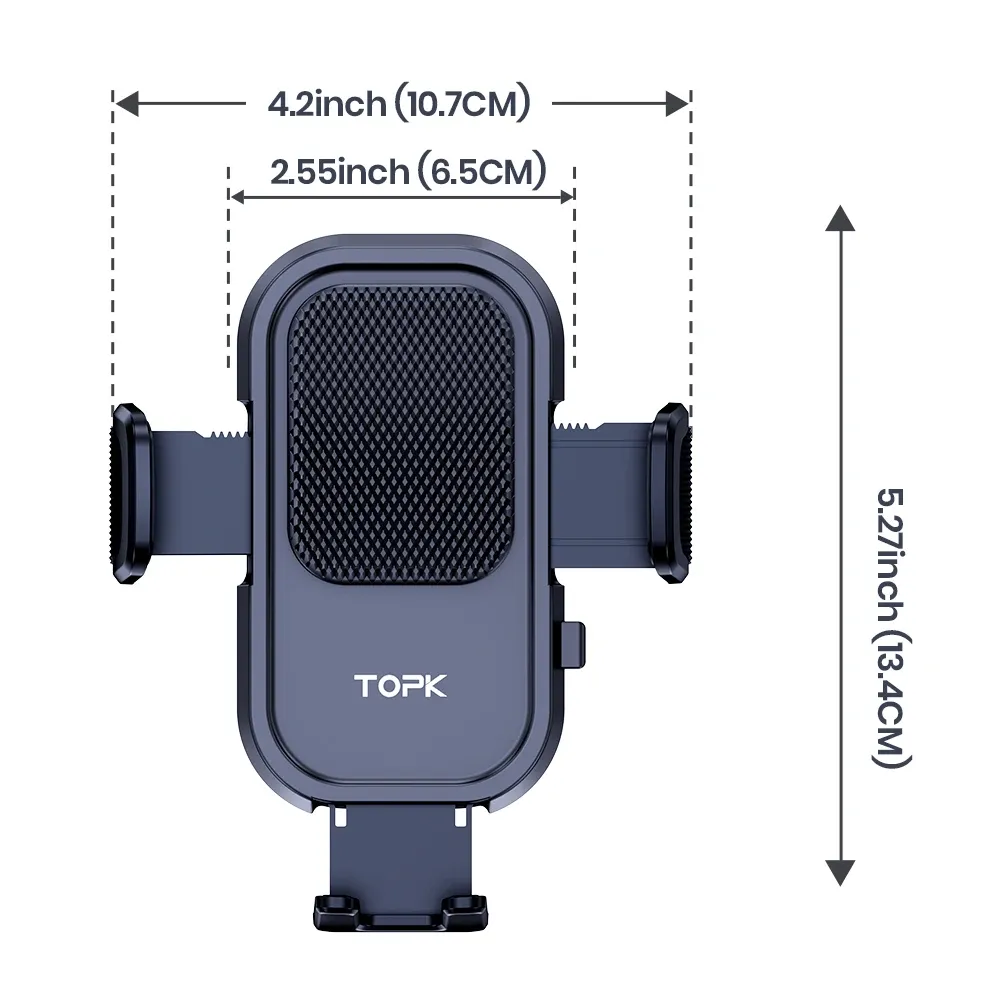 Support de téléphone TOPK pour voiture, finitions
