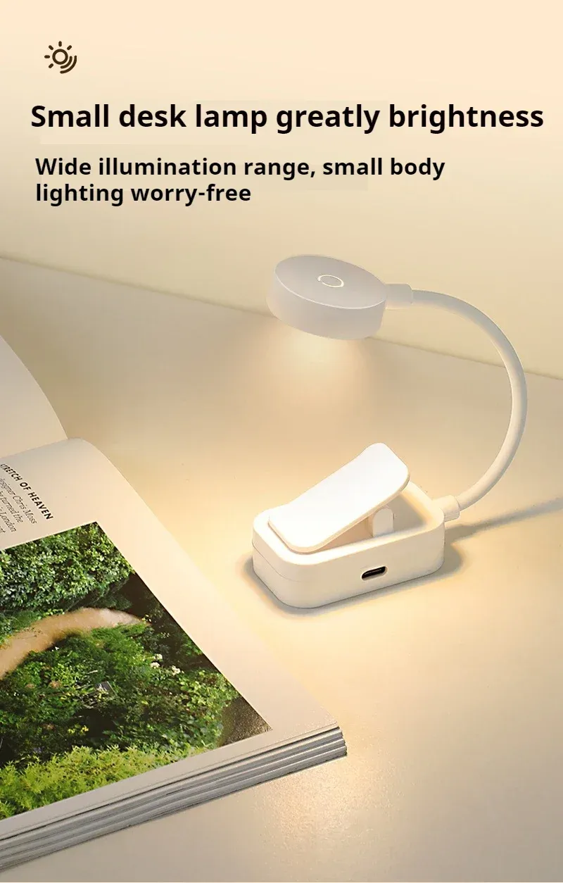 Lampe de lecture LED, finition et design