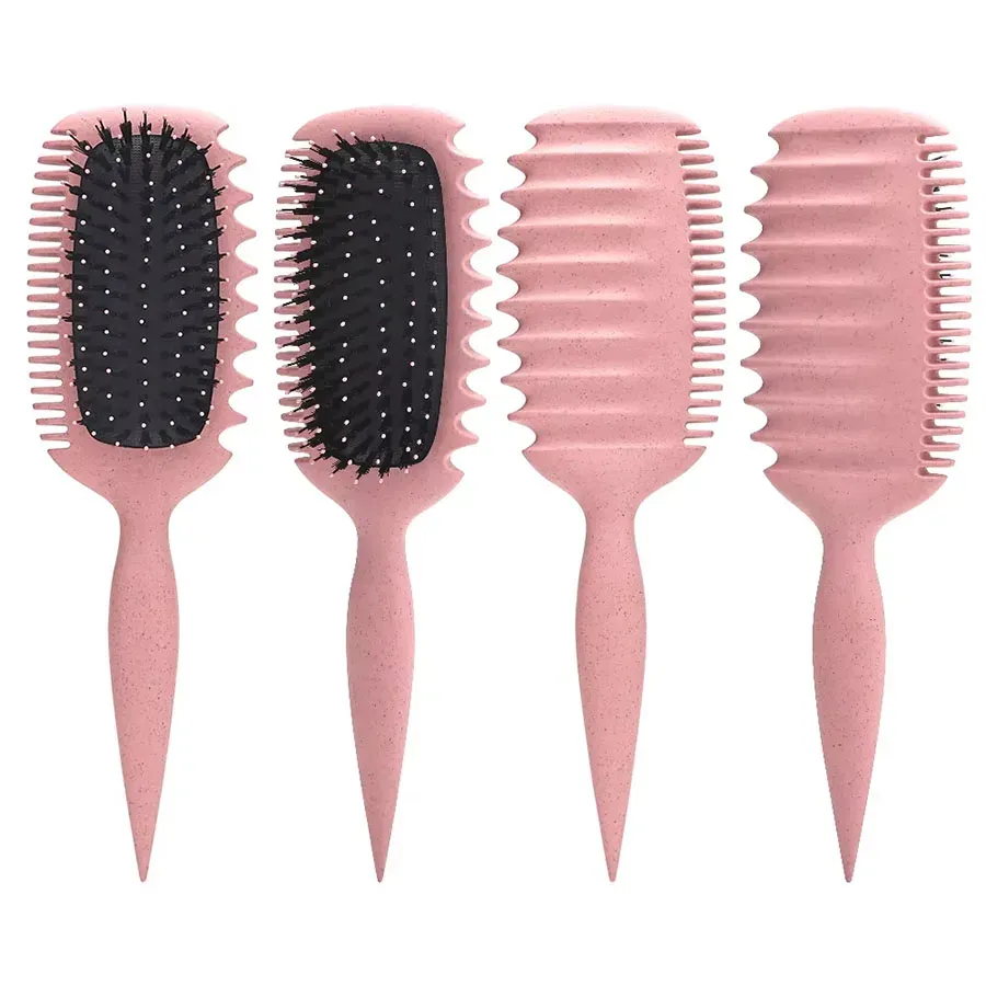 Brosse coiffante pour boucles féminines