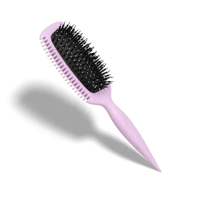 Brosse de définition des boucles pour femmes, pour démêler et façonner les boucles en réduisant la traction 9