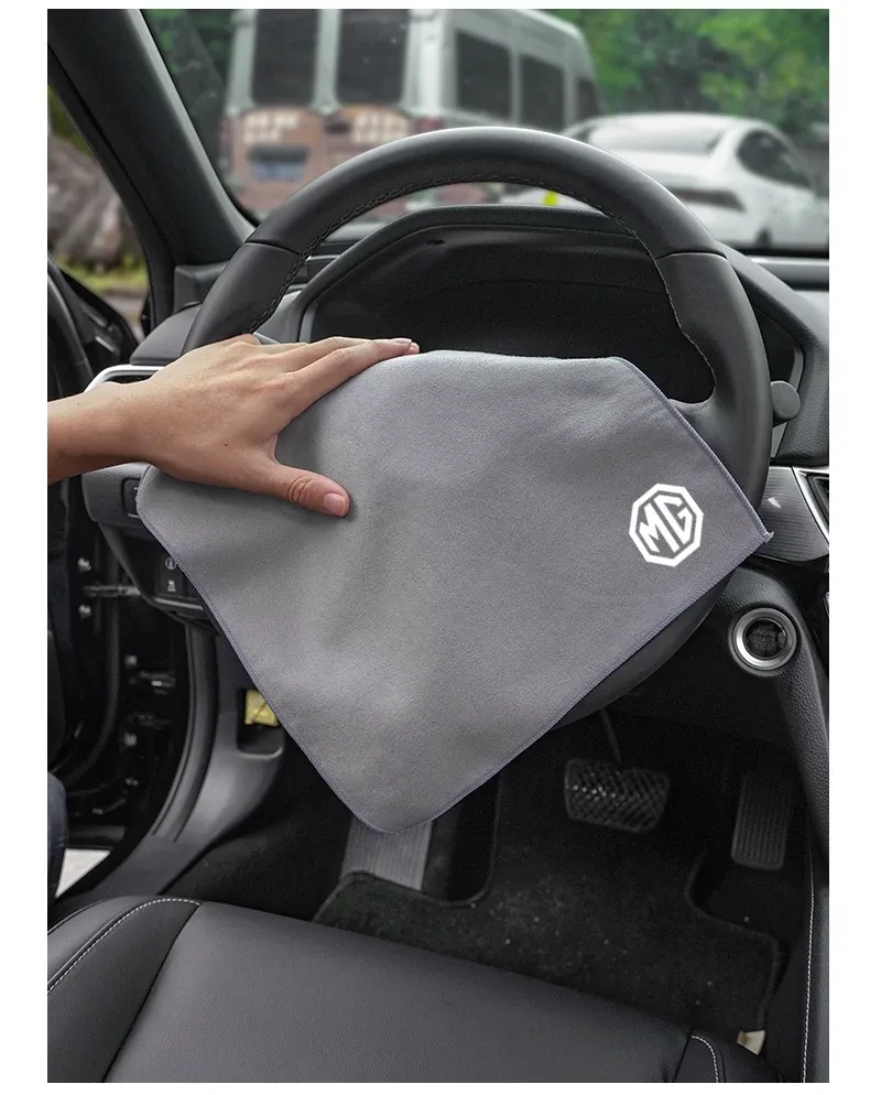 Serviette de voiture en microfibre, vue détaillée