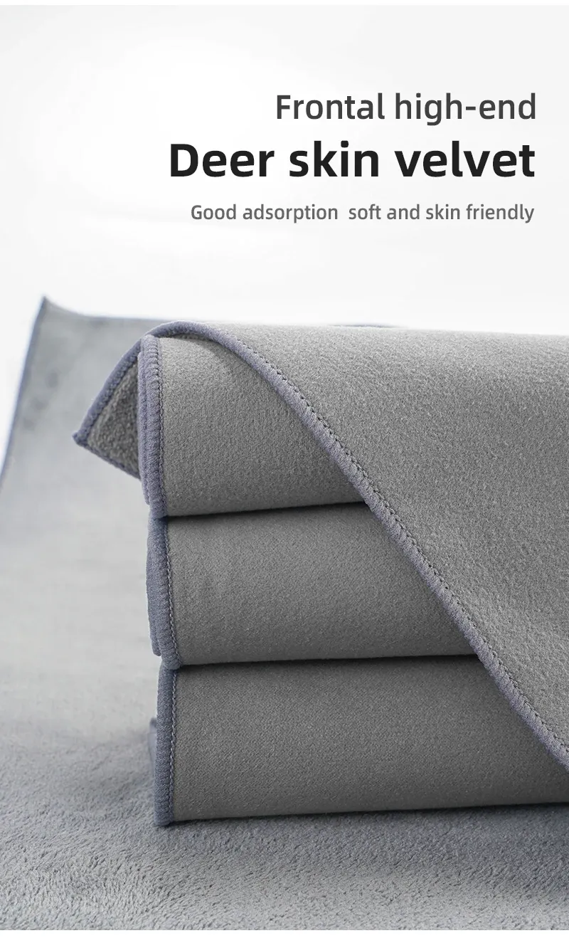 Serviette de voiture en microfibre, vue détaillée