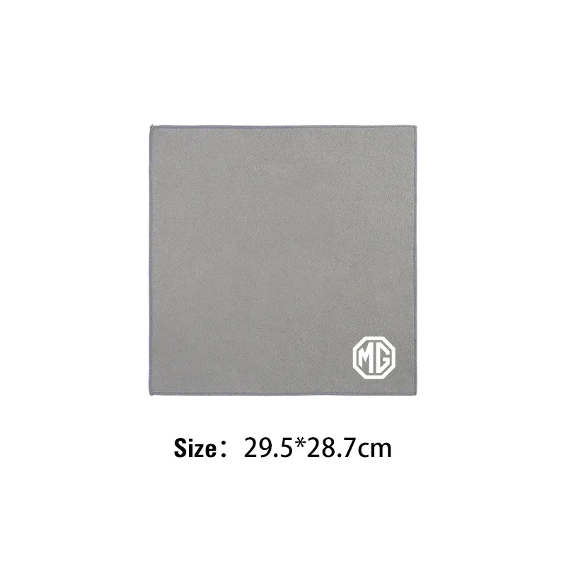 Serviette de voiture en microfibre super absorbante, chiffon de nettoyage pour MG 7, 6, 5, ZS, MG4 EV, ONE, Cyberster, HS, MG3, EZS, GT, GS, 3SW, MARVEL-R 9