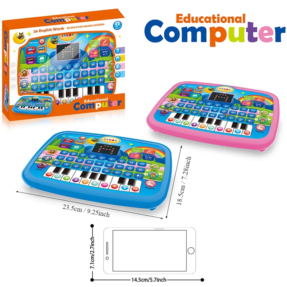 Clavier électronique de la tablette éducative