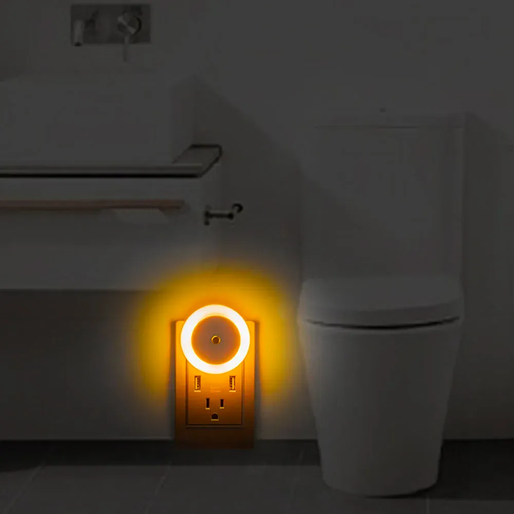 Veilleuse LED intelligente, finition soignée
