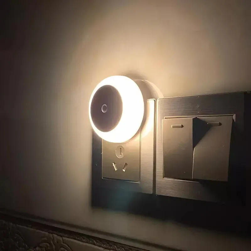 Veilleuse LED intelligente à détecteur de mouvement, sans fil, à brancher, pour chambre à coucher 8