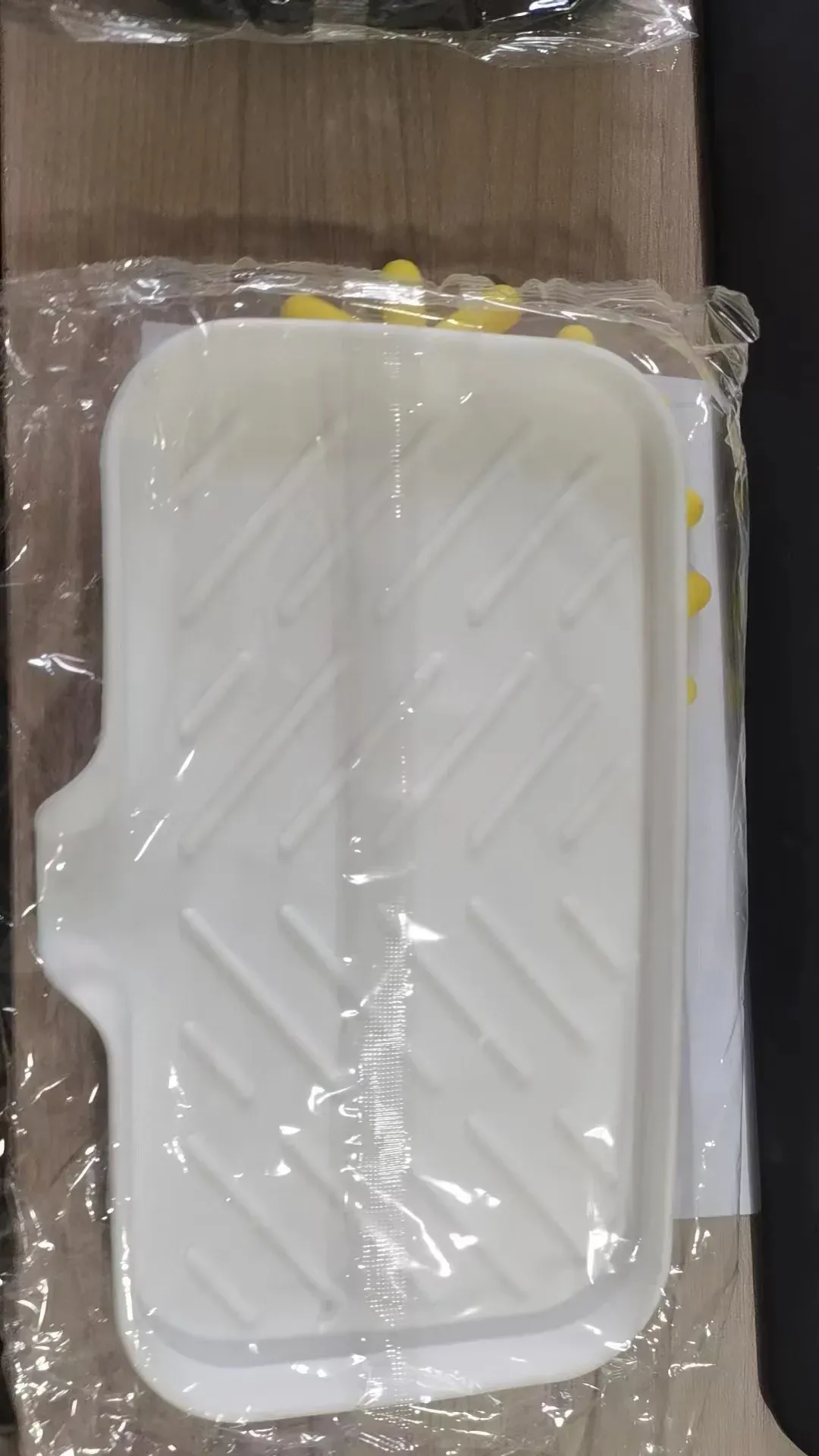 Plateau d'évier en silicone, finition et design