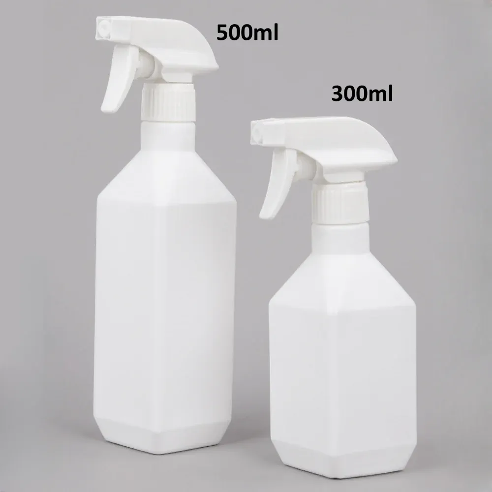Flacons pulvérisateurs rechargeables 300 ml et 500 ml, pour produits de nettoyage et arrosage des plantes, buse réglable