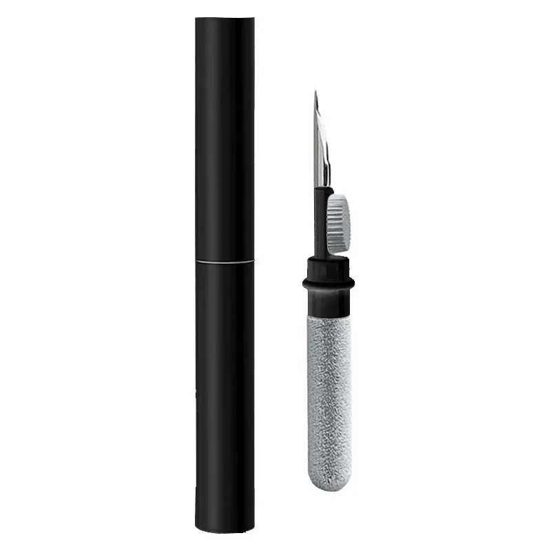 Kit de nettoyage 3 en 1 pour écouteurs avec brosse douce, compatible écouteurs sans fil, étui de recharge et stylo - Image 1