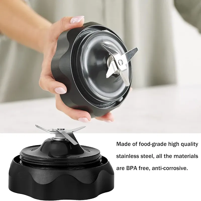 Lame de rechange pour mélangeur Pro 1000 W et 1200 W, compatible avec les mélangeurs Nutribullet Combo Pro 1000 et Select 2.0 Easy Twist 4
