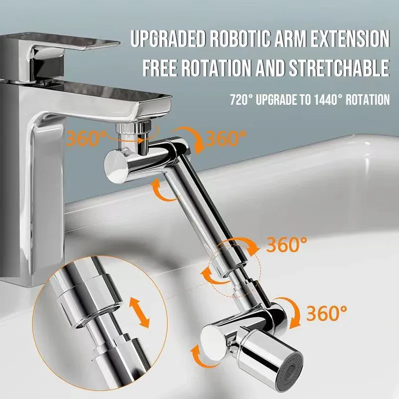 Détail du design du robinet 1440°