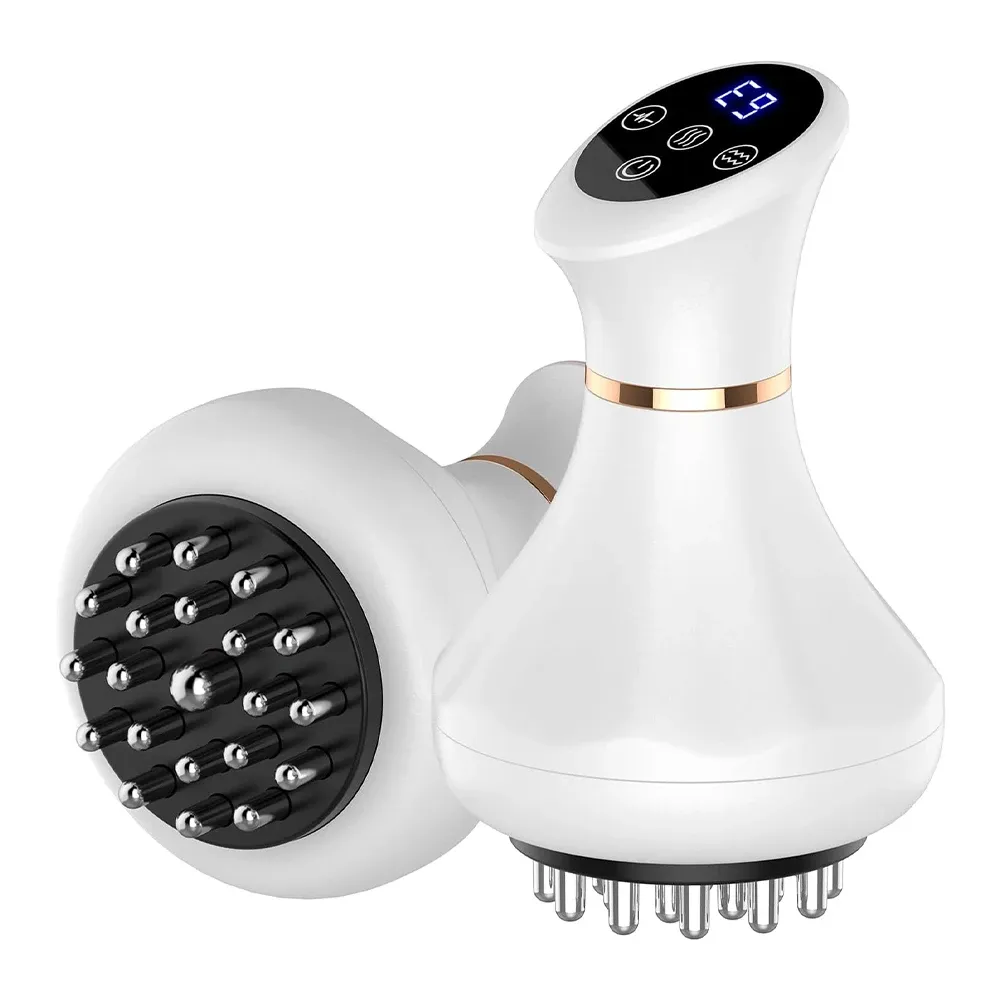 Brosse électrique, détail de la texture