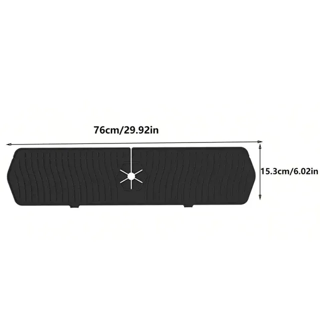 Tapis de protection en silicone pour robinet d'évier de cuisine 8